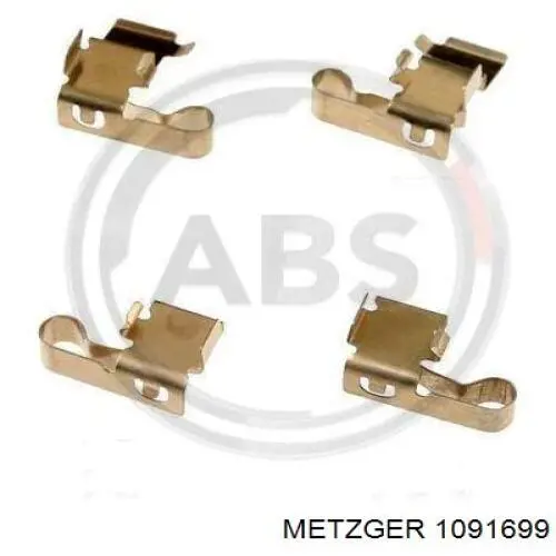 Conjunto De Muelles Almohadilla Discos Traseros Toyota Avensis (T22)
