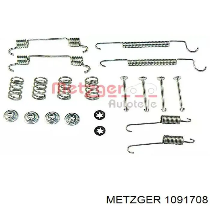 Comprar 581441D000 Hyundai/Kia Juego de resortes de sujeción de pastillas de freno delanteras