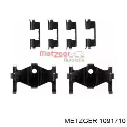 Comprar 5824428300 Hyundai/Kia Juego de resortes de sujeción de pastillas de freno traseras