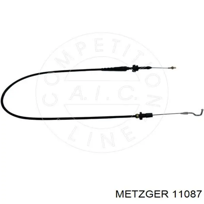 11087 Metzger cable del acelerador
