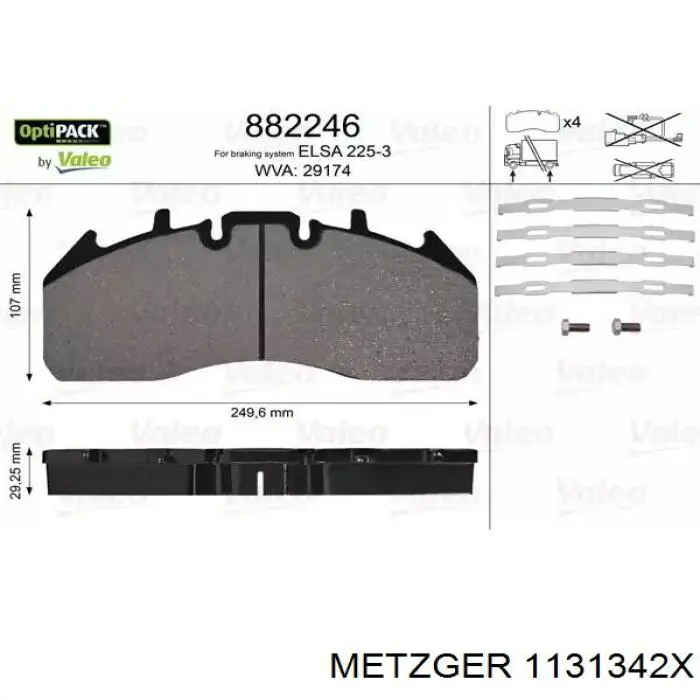 Guía de la pinza de freno delantera Mazda GA5R33684 precio, desde 8,15 EUR