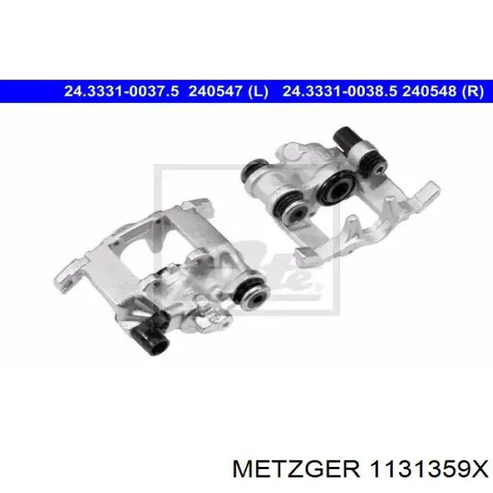 113-1359X Metzger juego de reparación, pinza de freno trasero