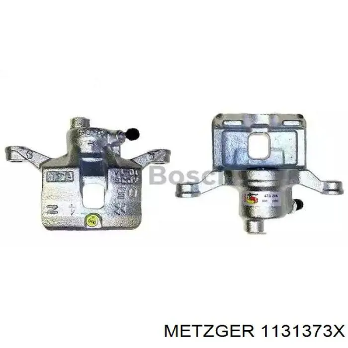 113-1373X Metzger pasador guía, pinza del freno trasera