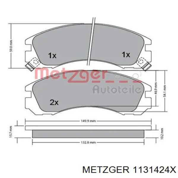 Comprar 8970352540 Isuzu Kit de reparación de pinzas de freno