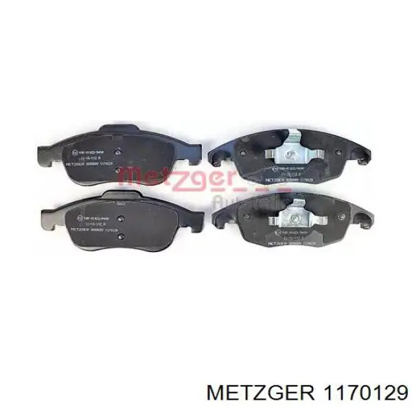 Pastillas de freno delanteras Citroen C4 UA