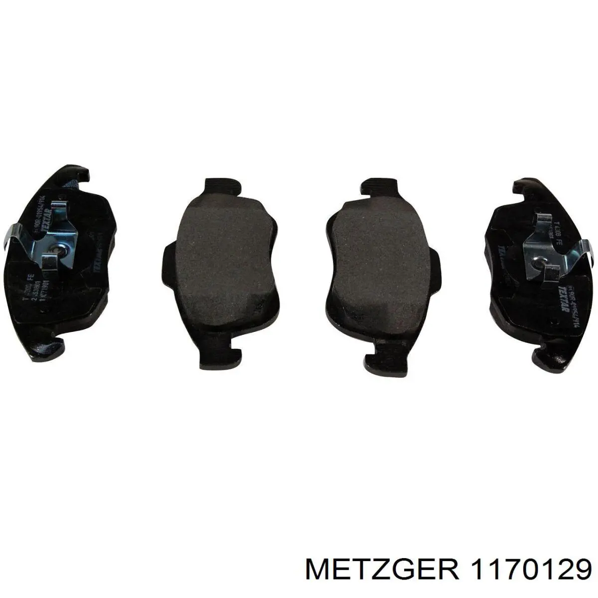 Pastillas de freno delanteras Citroen C4 UA