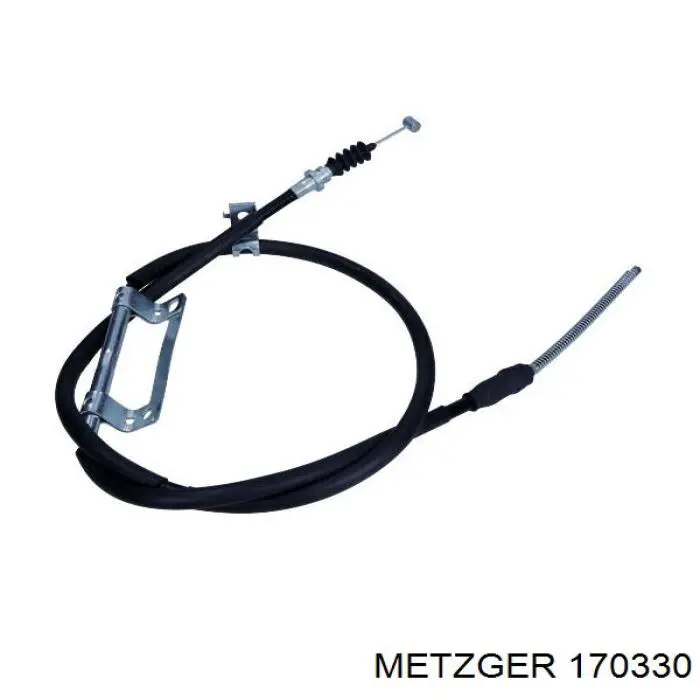 17.0330 Metzger cable de freno de mano trasero derecho