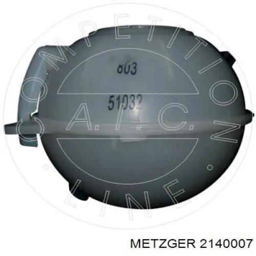 Vaso de expansión 2140007 Metzger