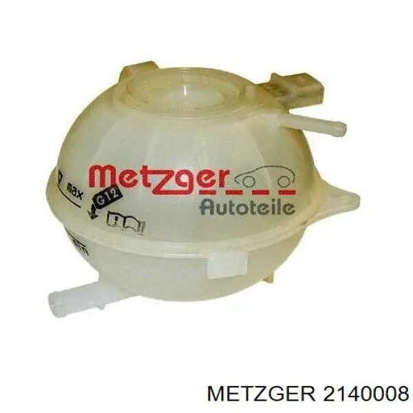 2140008 Metzger vaso de expansión, refrigerante