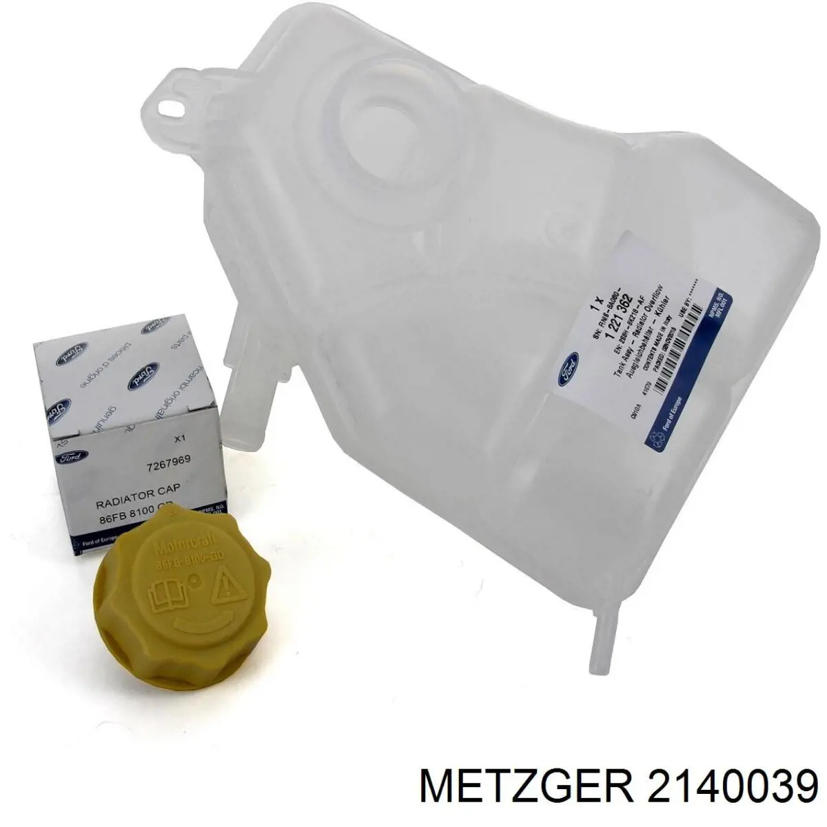 Tapón de expansión de refrigerante/anticongelante Chevrolet Aveo 2 T250, T255