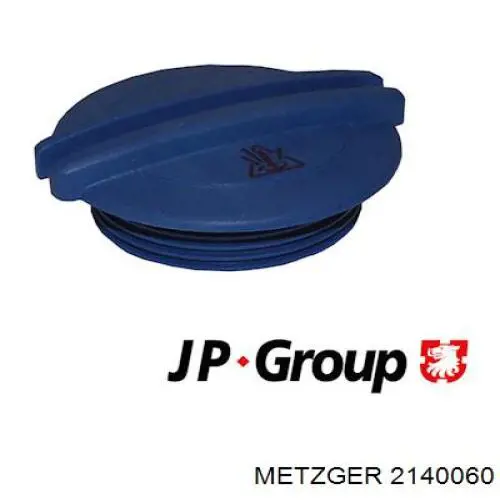 2140060 Metzger Tapón del radiador de refrigerante