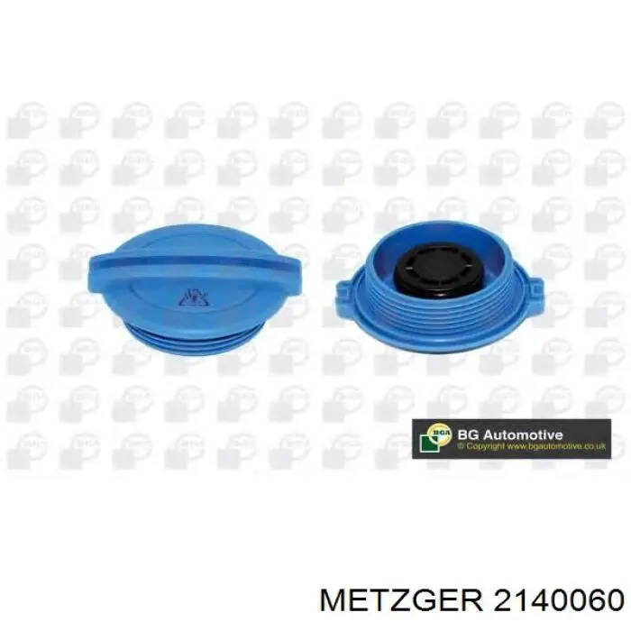 Tapón depósito de refrigerante 2140060 Metzger