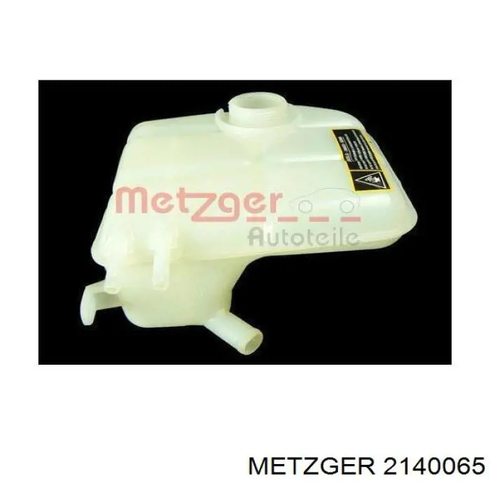 2140065 Metzger vaso de expansión, refrigerante