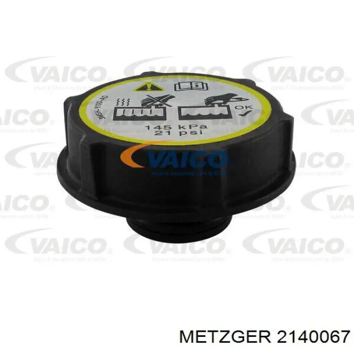 Tapa de depósito de agua Metzger 2140067