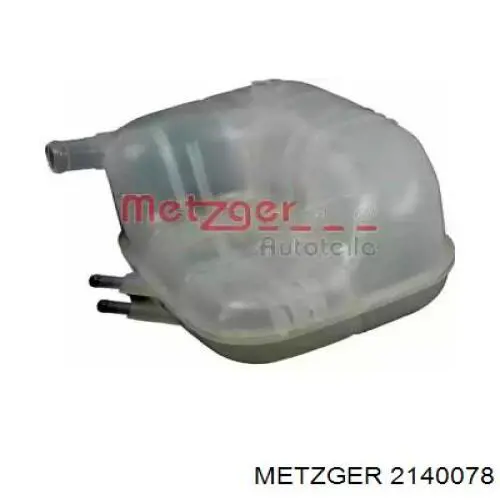 2140078 Metzger vaso de expansión, refrigerante