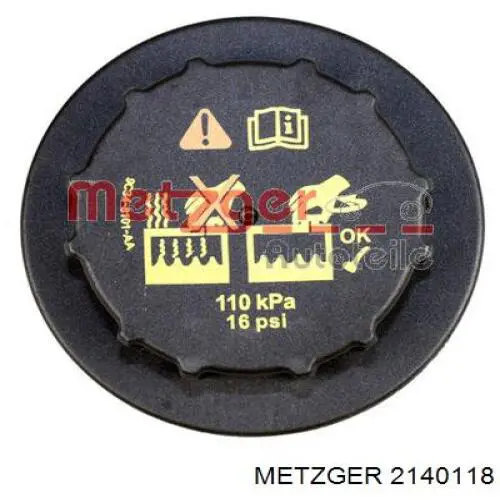 A1635000006 Mercedes Tapón del radiador de refrigerante