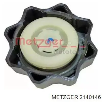 Tapón depósito de refrigerante 3547 Metalcaucho