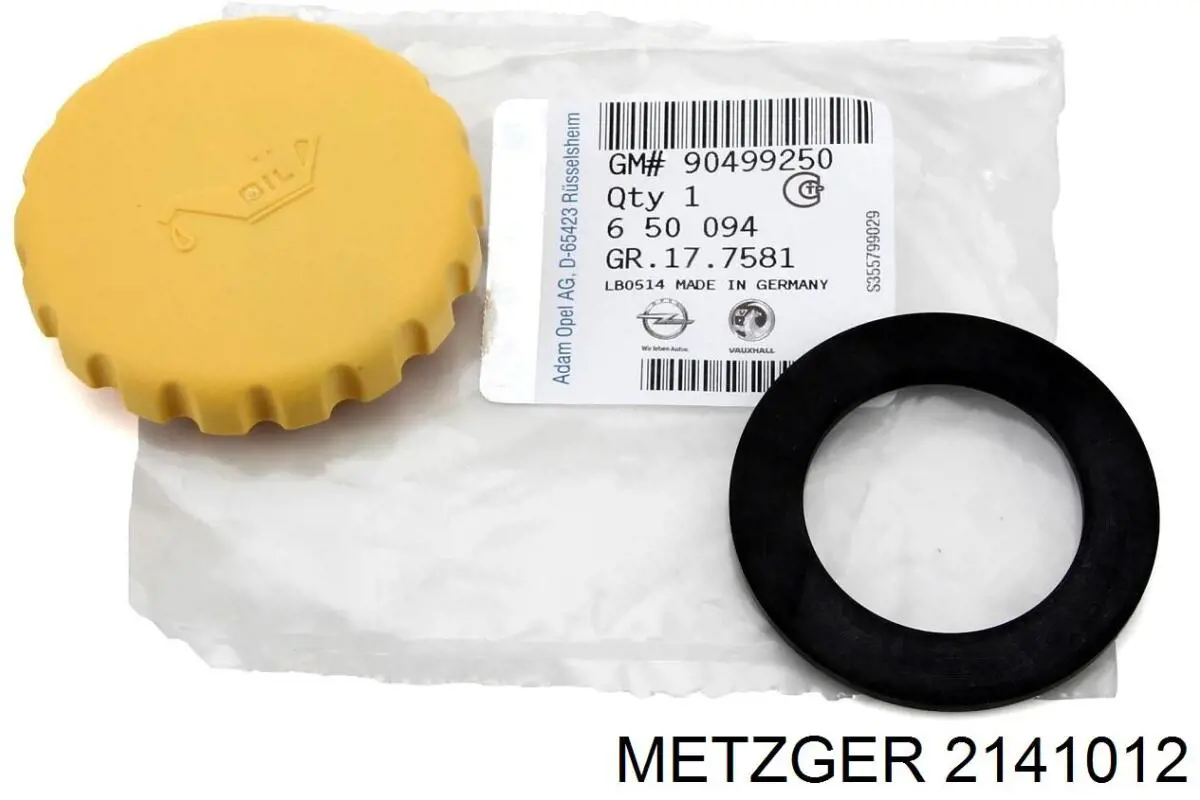 65405 3RG Tapa, tubuladura de relleno de aceite