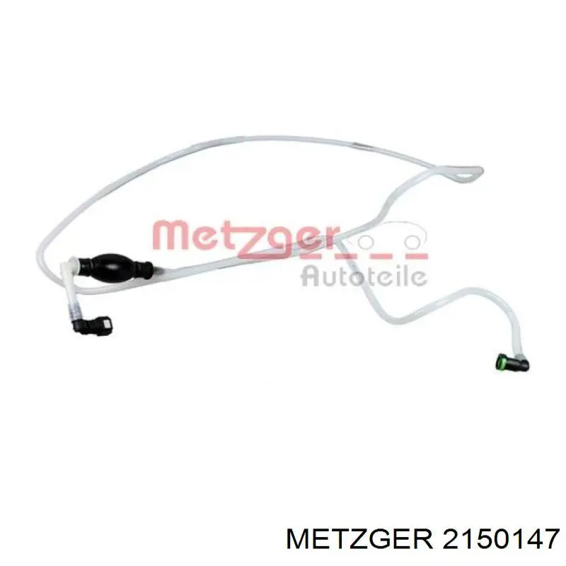 2150147 Metzger Tubo de combustible de la bomba de alta presión al riel de combustible