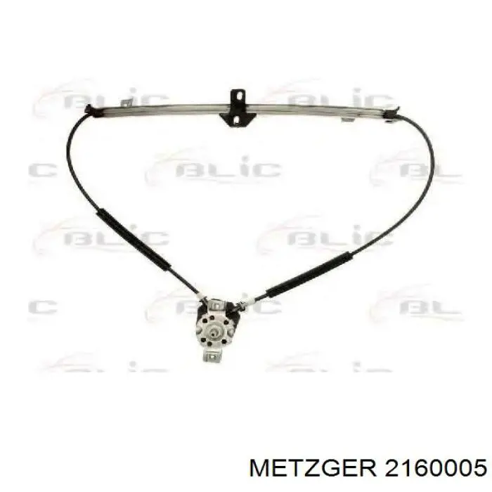 Mecanismo de elevalunas, puerta delantera derecha Audi 80 82