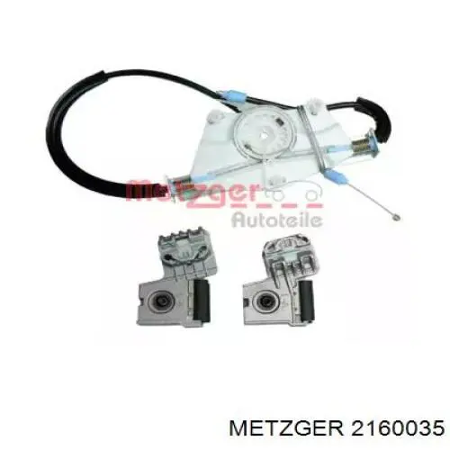 Comprar 2160035 Metzger Juego de reparación del mecanismo del elevalunas de la puerta delantera