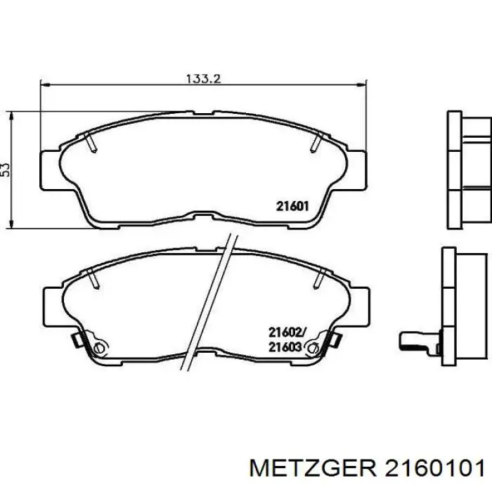 2160101 Metzger mecanismo de elevalunas, puerta trasera izquierda