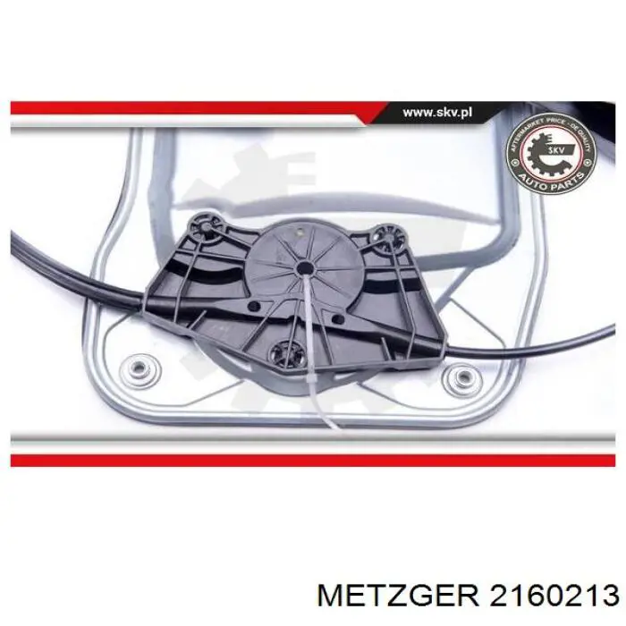 2160213 Metzger mecanismo de elevalunas, puerta delantera izquierda