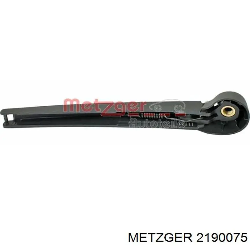 Brazo del limpiaparabrisas, trasero 2190075 Metzger
