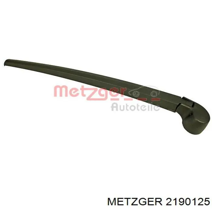 2190125 Metzger brazo del limpiaparabrisas, trasero