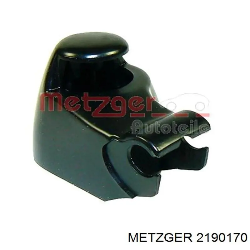 2190170 Metzger tapa, brazo del limpiaparabrisas trasero