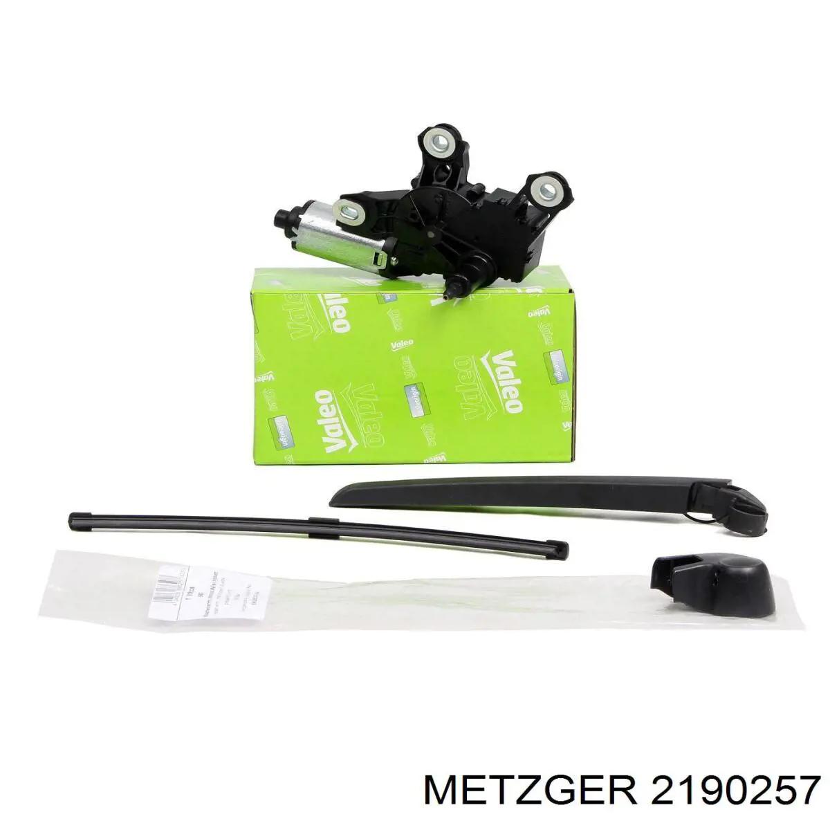 Brazo del limpiaparabrisas, trasero 2190257 Metzger