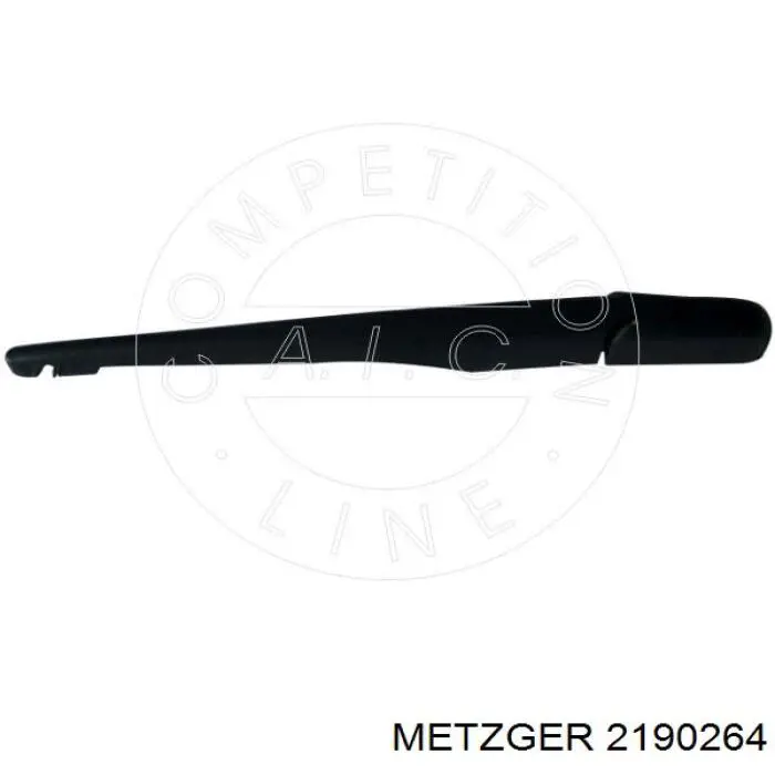 2190264 Metzger brazo del limpiaparabrisas, trasero