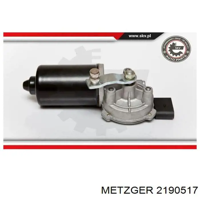 Motor limpiaparabrisas 2190517 Metzger