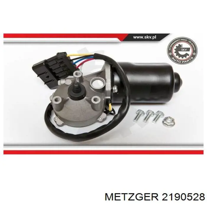 2190528 Metzger motor del limpiaparabrisas del parabrisas