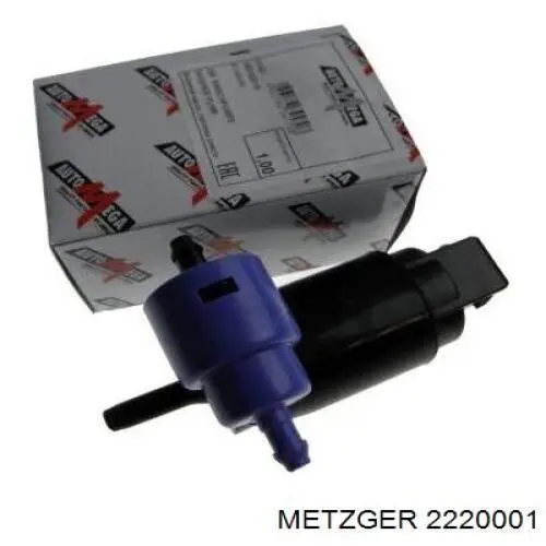 Bomba de agua limpiaparabrisas, delantera K68095288AA Fiat/Alfa/Lancia