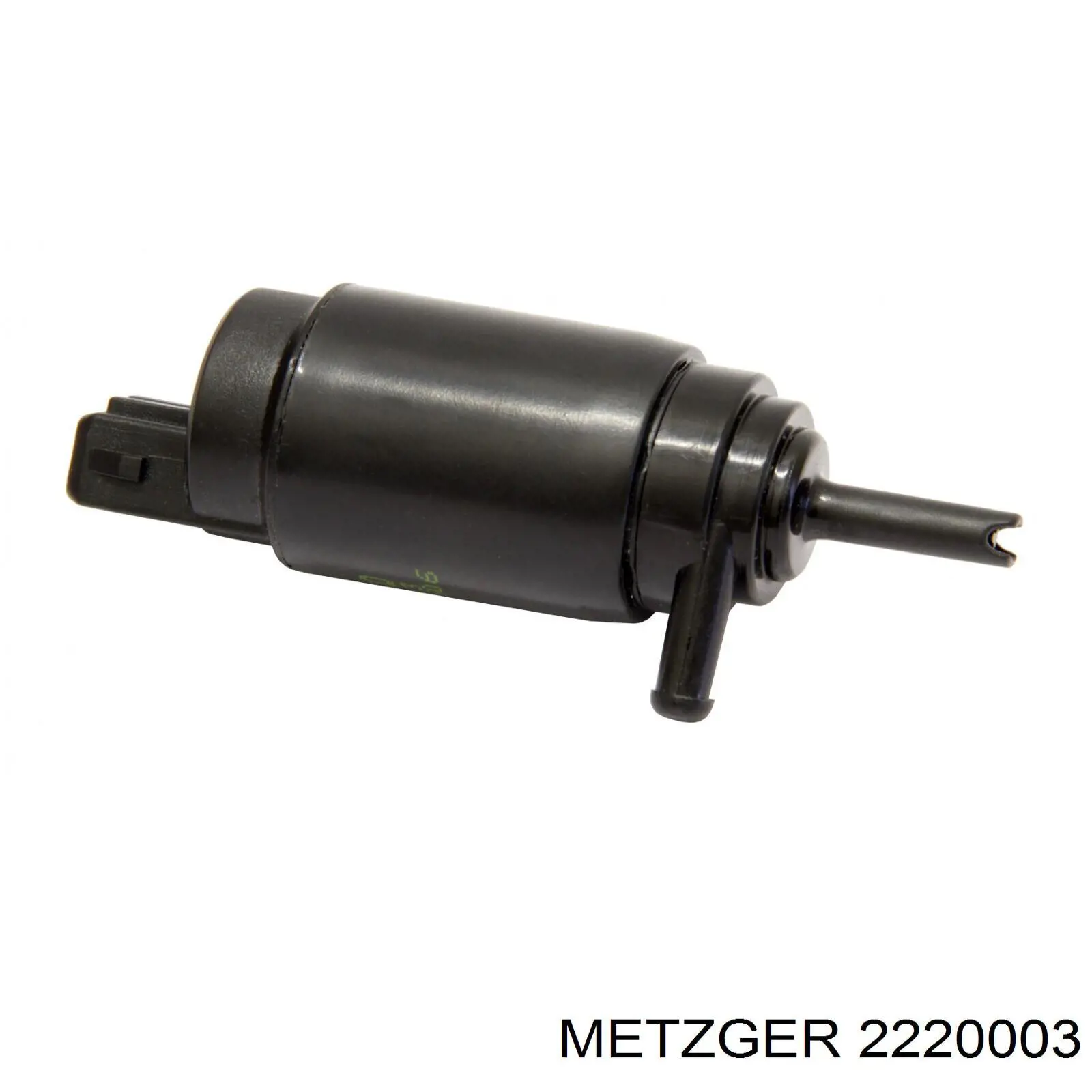 Bomba de agua limpiaparabrisas, delantera Metzger 2220003 precio, desde 10,38 EUR
