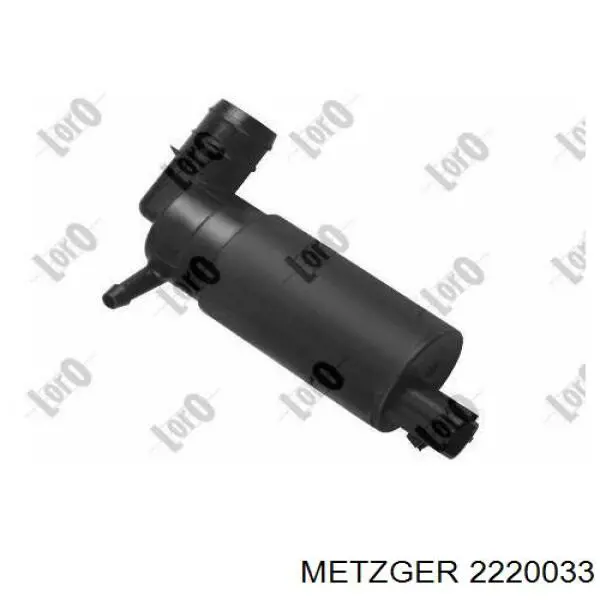 Bomba de agua limpiaparabrisas, delantera 30148700002 Meyle