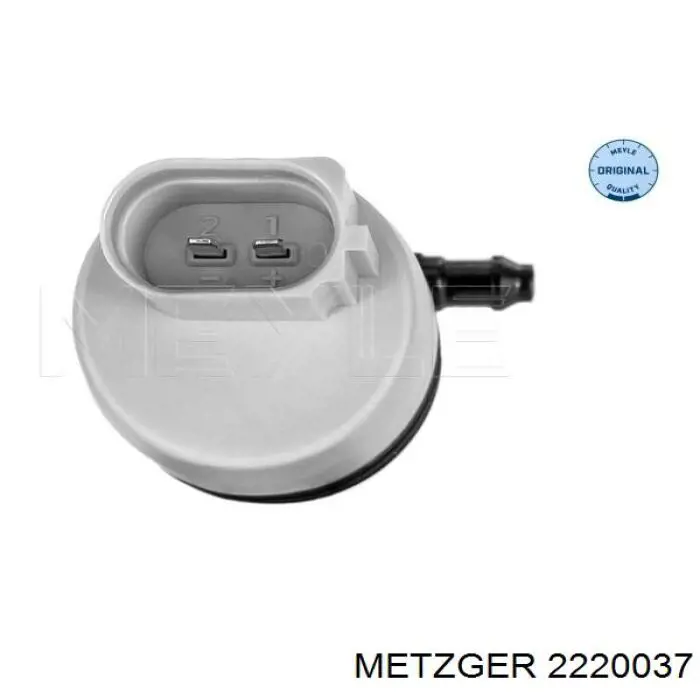 Bomba de limpiaparabrisas delantera Metzger 2220037