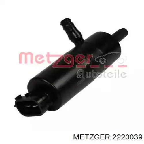Bomba de agua limpiaparabrisas, delantera 00006434A9 Peugeot/Citroen
