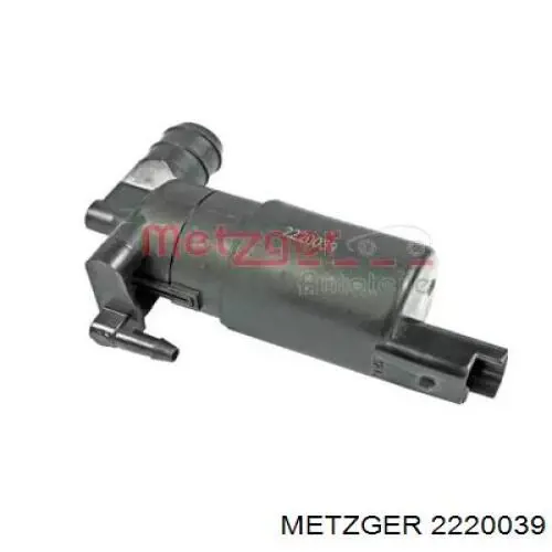 Bomba de agua limpiaparabrisas, delantera 00006434A9 Peugeot/Citroen