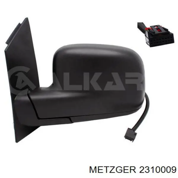 Comprar 2310009 Metzger Rodillo central trasero derecho de puerta corrediza