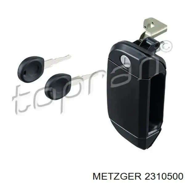 Manija exterior izquierda de puerta delantera Metzger 2310500 precio, desde 43,56 EUR