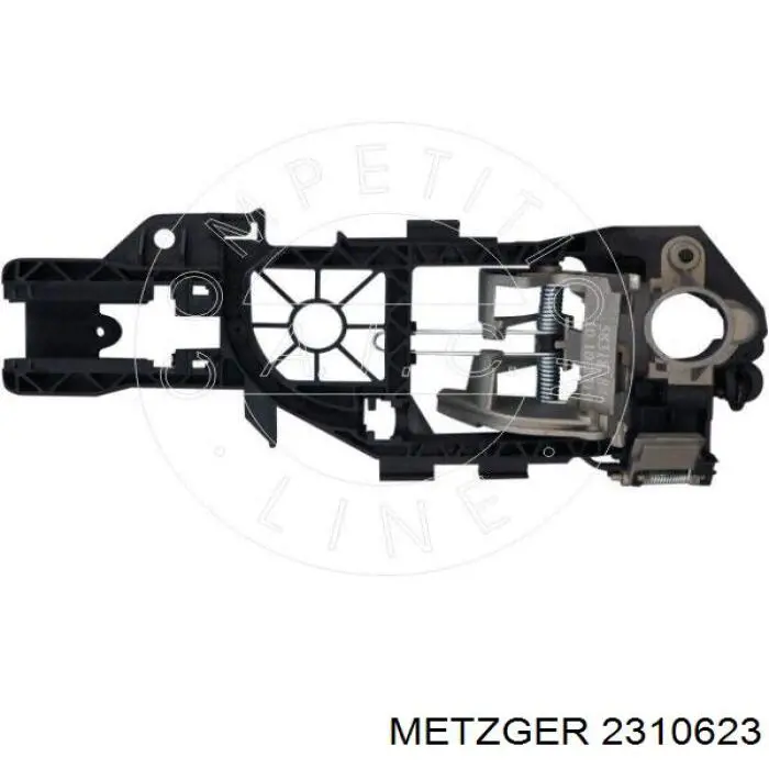 2310623 Metzger soporte de manilla exterior de puerta delantera izquierda