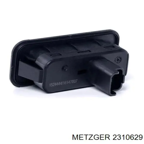 2310629 Metzger boton de accion de bloqueo de la tapa maletero (3/5 puertas traseras)