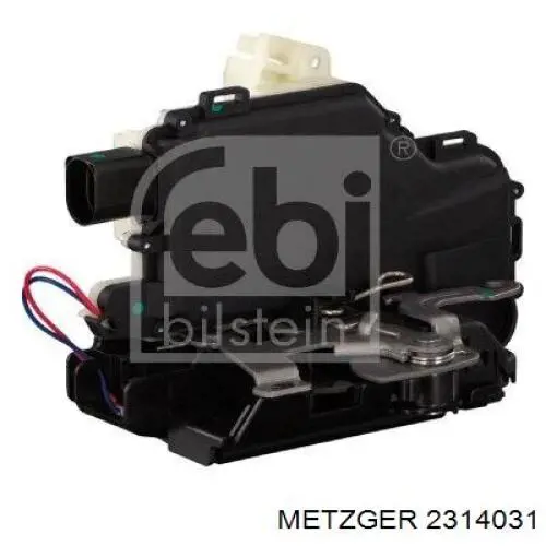 Cerradura de puerta trasera izquierda Metzger 2314031