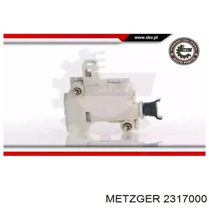 2317000 Metzger Motor de apertura/cierre del cierre del maletero (puerta trasera 3/5)