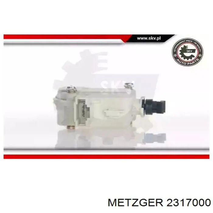 Motor de apertura/cierre del cierre del maletero (puerta trasera 3/5) Metzger 2317000 precio, desde 24,27 EUR