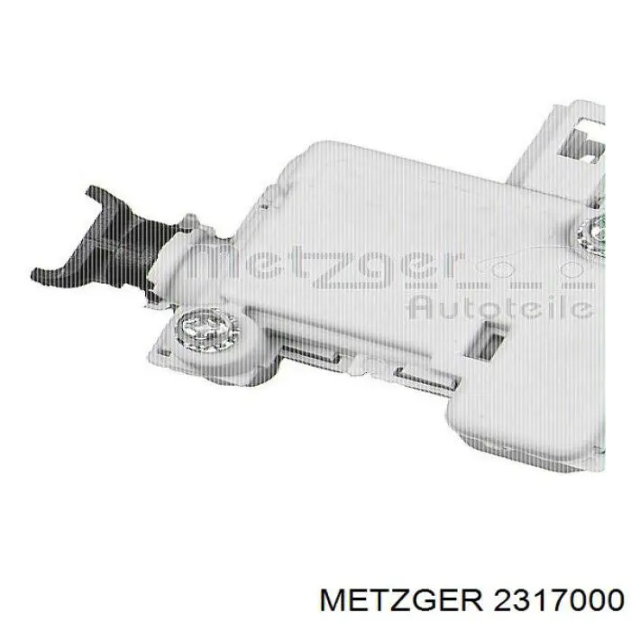 Motor de apertura/cierre del cierre del maletero (puerta trasera 3/5) 2317000 Metzger