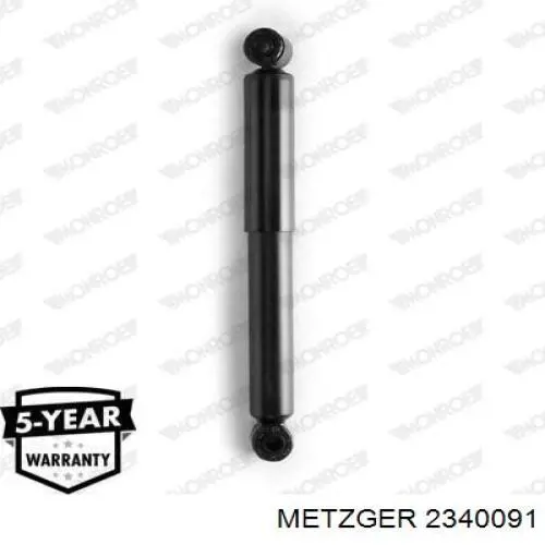 2340091 Metzger amortiguador trasero