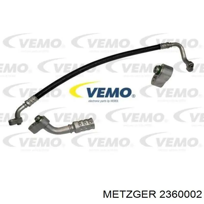 Manguera de aire acondicionado, del deshumidificador al evaporador 818404 VALEO